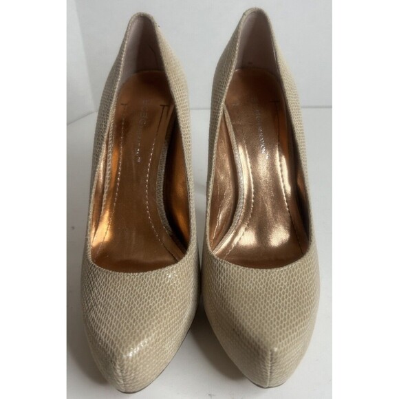 BCBGernation Women’s Heels/Pumps. Size 7B. Snakeskin Print. Leather. Slip On - Picture 2 of 11